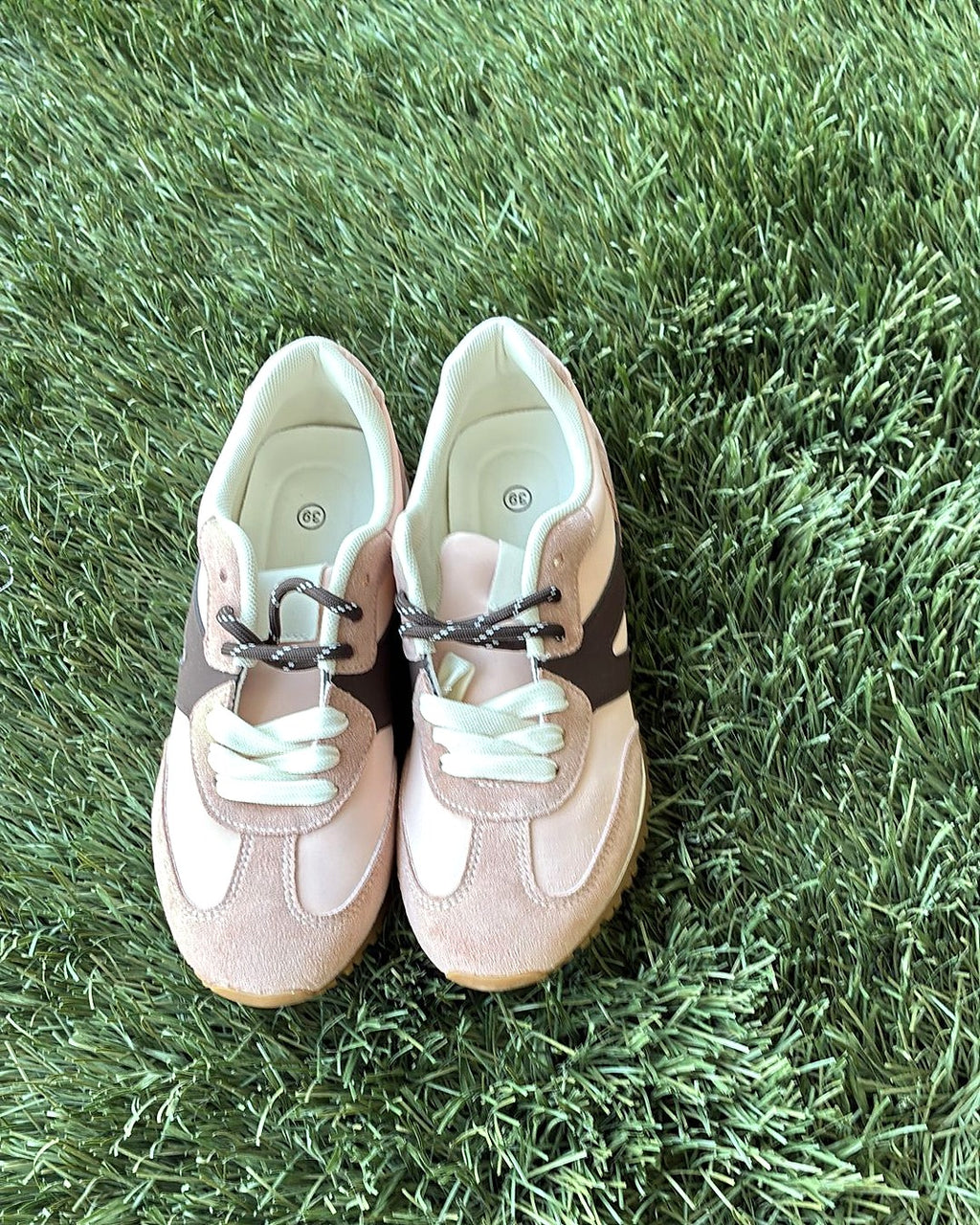 Zapatilla Deportiva Velvet - Rosa Empolvado - Imagen 1