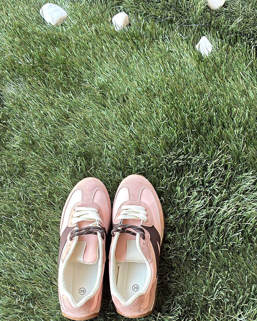 Zapatilla Deportiva Velvet - Rosa Empolvado - Imagen 2