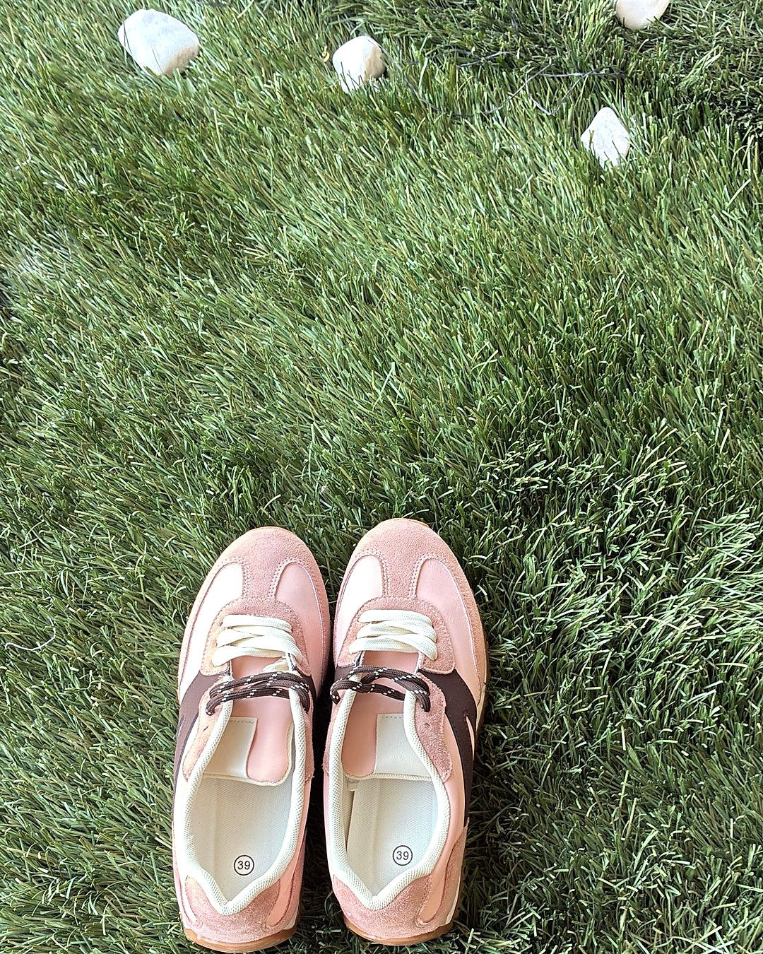 Zapatilla Deportiva Velvet - Rosa Empolvado - Imagen 2