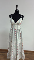 Vestido Midi Floral de Tirantes